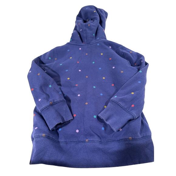 Boden Girls 6-7 Y Blue Polkadot Zip Up Jacket - Picture 7 of 7